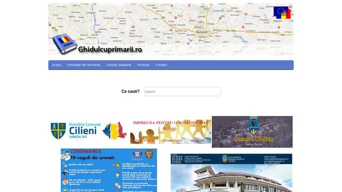 Ghidul cu primarii