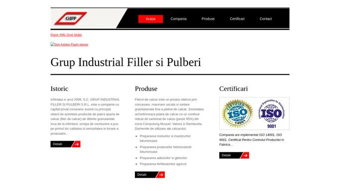 Grup Industrial Filler si Pulberi