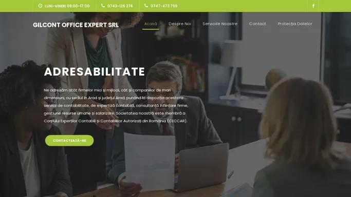 Gilcont Office Expert SRL - Servicii de contabilitate, fiscalitate in judetul Arad