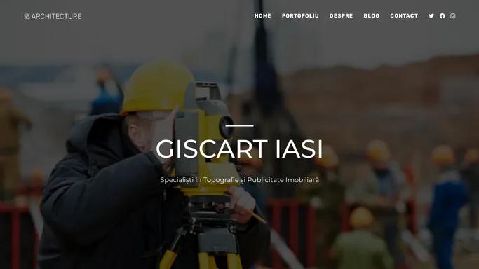 Giscart IASI – Cadastru Iasi