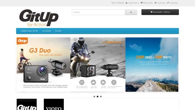 GitUp Romania - Camere Video Sport