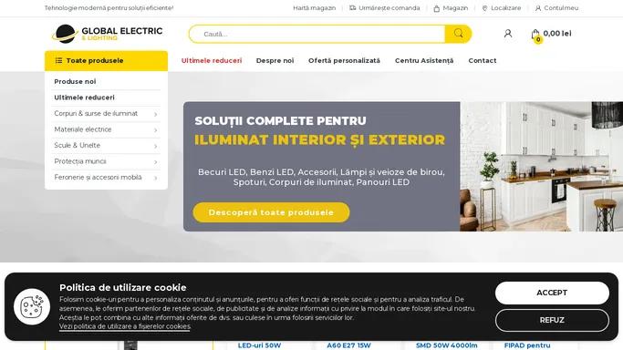 Sisteme complete pentru iluminat eficient - Global Electric & Lighting