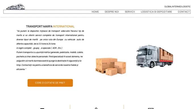 transport international de marfa - Rapid si in siguranta
