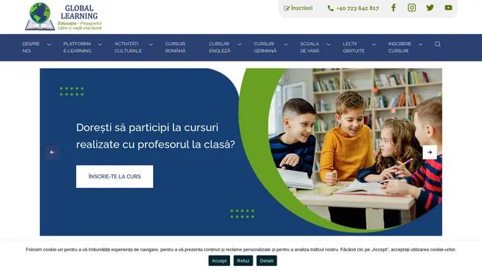 Cursuri / lectii de Engleza si Germana Bucuresti – Global-Learning.ro