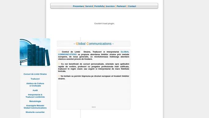 Global Communications - Centru de limbi straine, traduceri si interpretariat