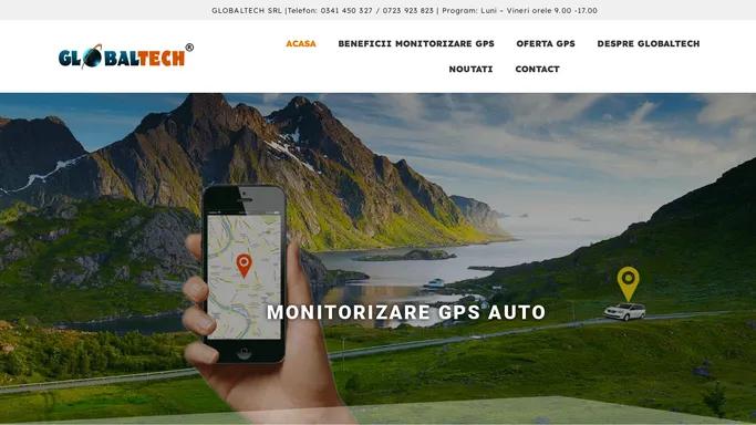 Monitorizare GPS auto - Monitorizare masini - GLOBALTECH