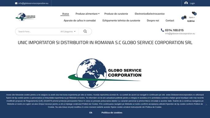 Globoservicecorporation – Produse autentice din Italia
