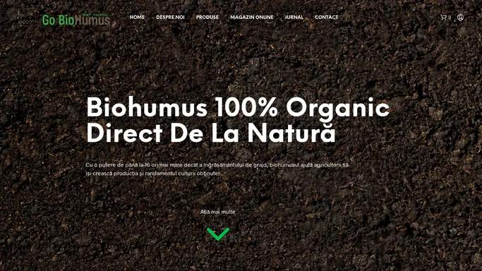 Go Biohumus – Direct de la natura