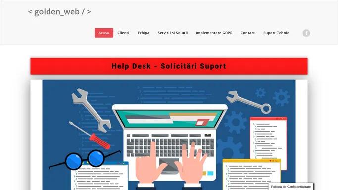 < golden_web / > – Preturi, oferte servicii IT | Servicii IT Bucuresti | Specialist IT