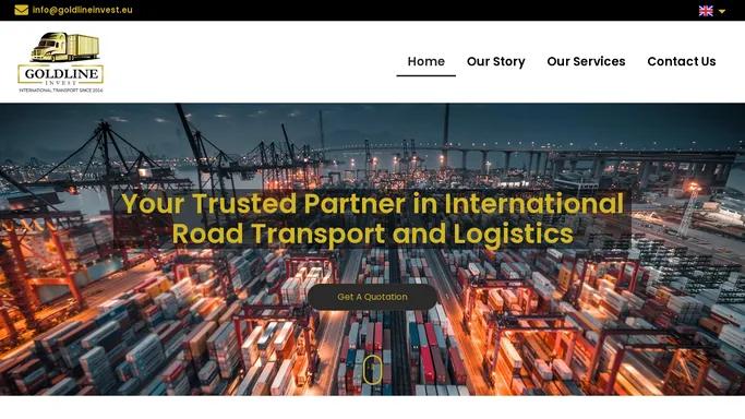 Goldline Invest – International Transport since 2016