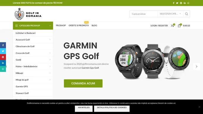 Golf Pro Shop Online - Magazin Online cu produse si accesorii pentru golf.