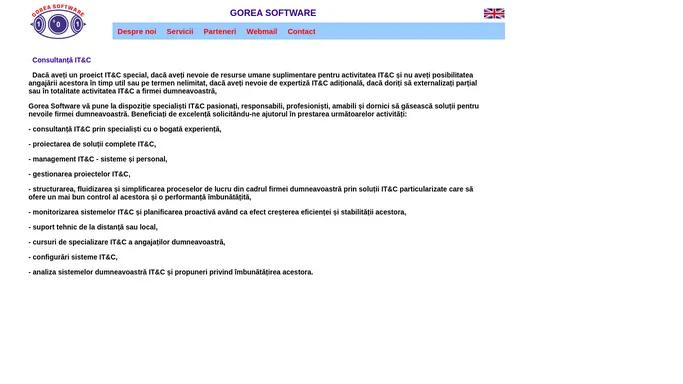 Gorea Software - servicii IT&C profesionale