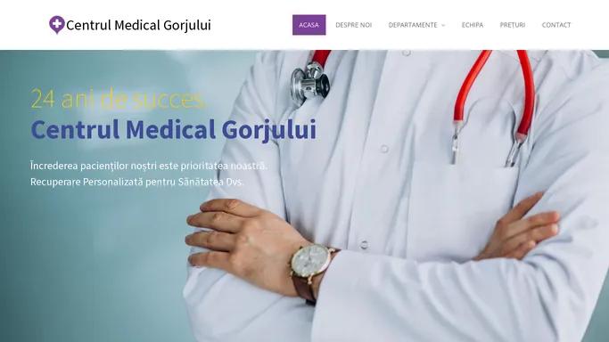 Centrul Medical Gorjului – Medicina cu Pasiune