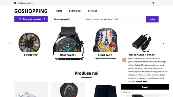 GoShopping - Agregator de oferte - Peste 1 Milion de produse