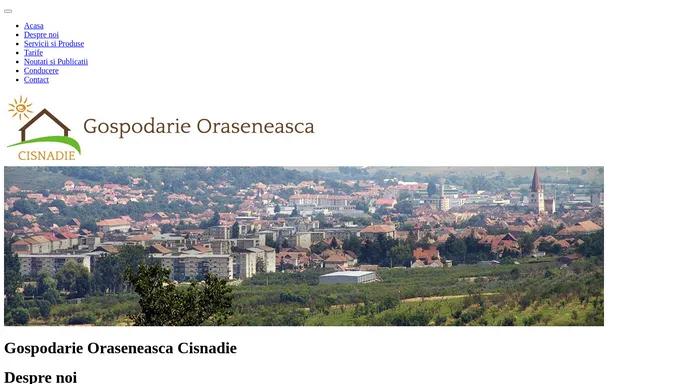 Gospodarie Oraseneasca Cisnadie