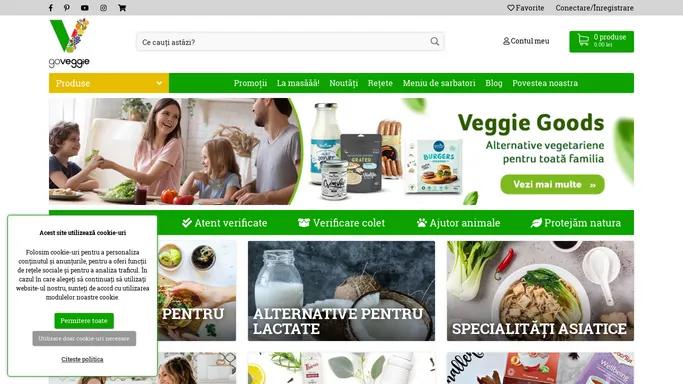 GoVeggie - Din Dragoste Pentru Viata