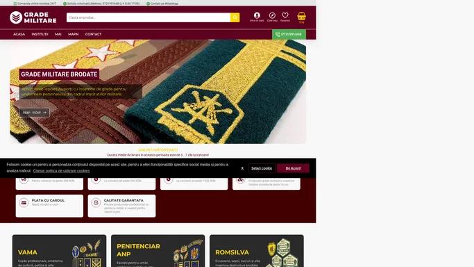 Grade-militare.ro: Magazin Online de Grade, Insemne si Embleme ...