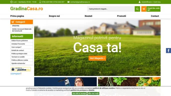 Magazin online produse pentru gradina si casa | Produse agricultura - Plasa umbrire - Folie agrotextil