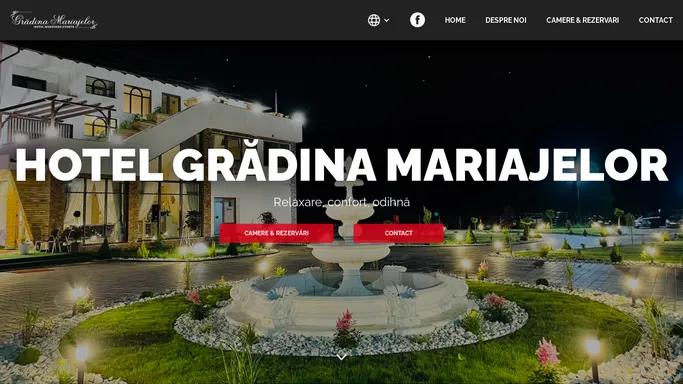 Hotel Gradina Mariajelor, Campulung Moldovenesc, Judetul Suceava - cazare in Bucovina