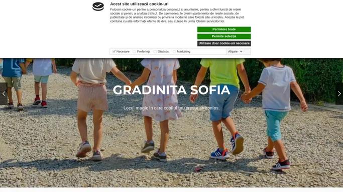 Gradinita Sofia – Locul magic in care copilul tau creste armonios