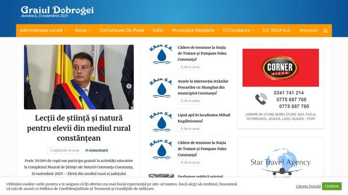 Graiul Dobrogei - Site de stiri locale din Dobrogea