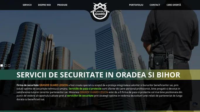 Grande Guard Legion | Firma de Securitate in Oradea Bihor