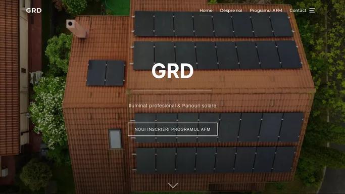 GRD – Iluminat profesional - GRD