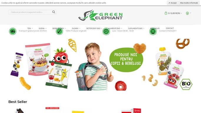 GreenElephant: Produse BIO | Scutece Eco Naty