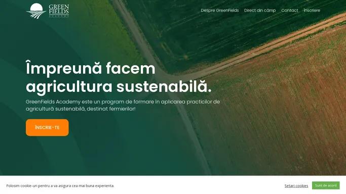 Curs Agricultura Conservativa Pentru Fermieri | GreenFields