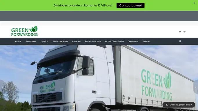 Green Forwarding – Green Forwarding was established in Romania in 2016. The company has its own fleet of over 100 trucks and its own IT system.