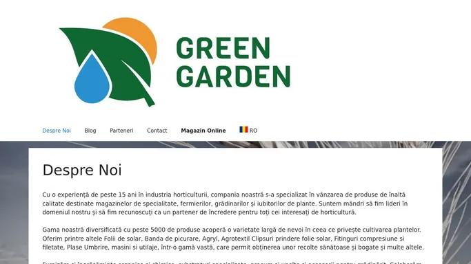 Despre Noi - Green Garden