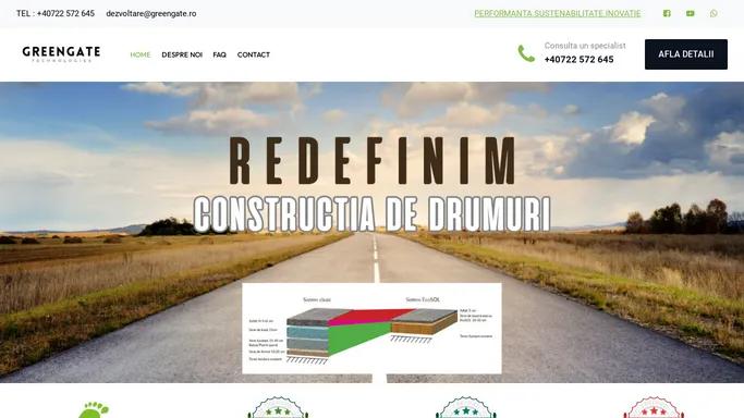 GreenGate – Ecosol Romania – Construim drumuri durabile