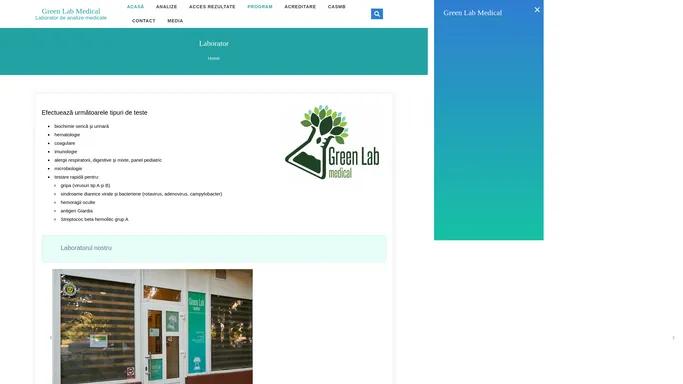 Greenlab medical | Laborator de analize medicale