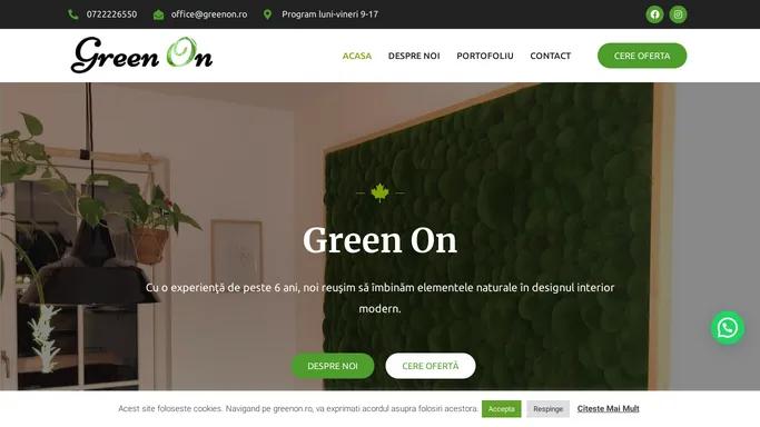 Decor Muschi si Licheni Stabilizati | Design Inovator – Greenon.ro