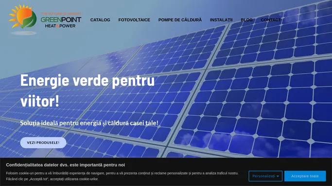 Green Point – Energie Verde Pentru Viitor