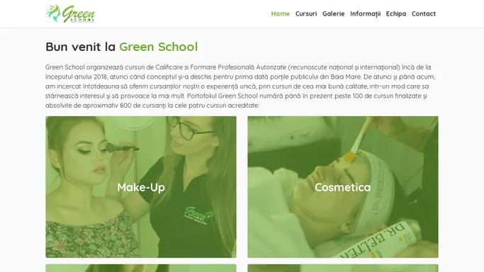 Cursuri de calificare, specializare | Green School