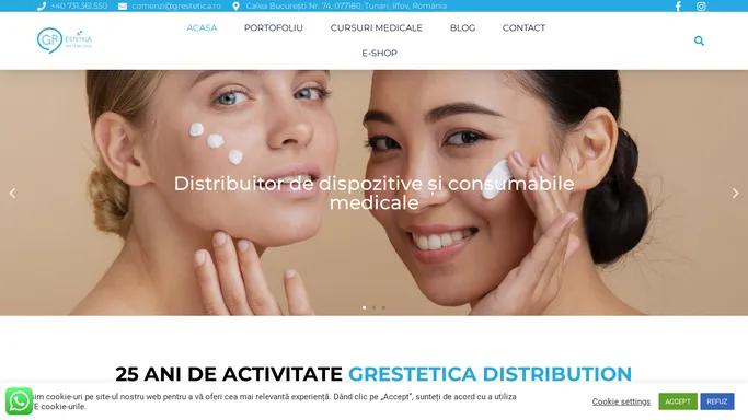 GR Estetica-distribuitor aparatura medicala si consumabile