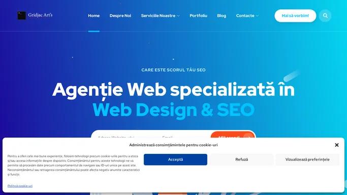 Agentie Web Design, SEO & Social  | Gridjac Art's