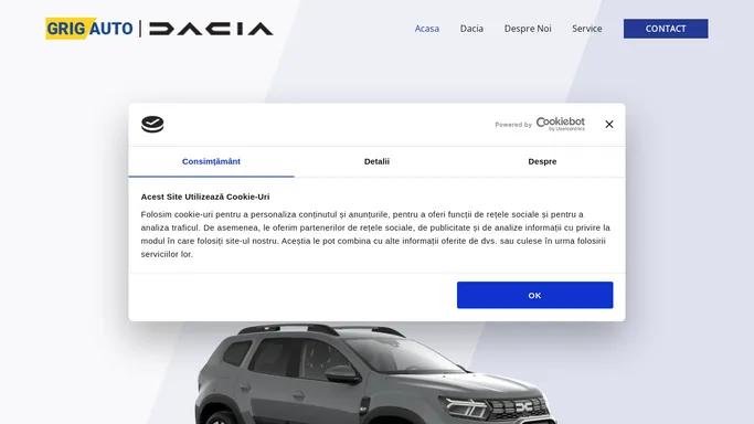 GRIG AUTO | DACIA DRAGASANI | Vanzari auto, piese si accesorii Dacia