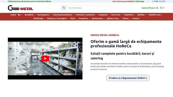 Echipamente Profesionale HoReCa | Gross Metal HoReCa