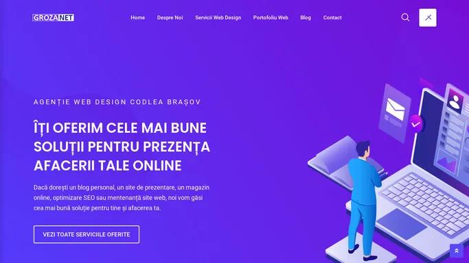 Web Design in Codlea si Brasov - GROZANET SRL