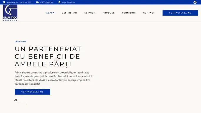 Grup Tico – Aproape de tipografi