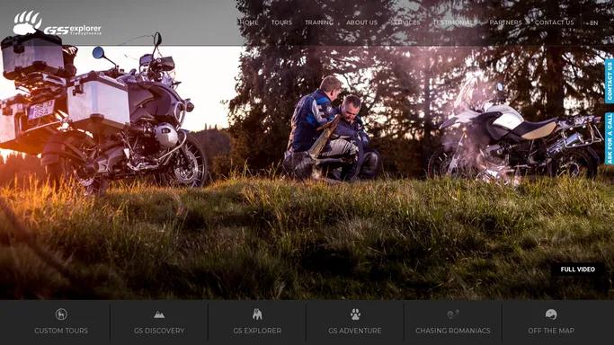 GS Explorer Romania • Motorcycle Tours & Training • Official Partner of BMW Motorrad