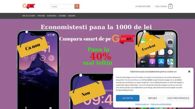 Gsmart.ro – Telefoane ca noi la pret redus