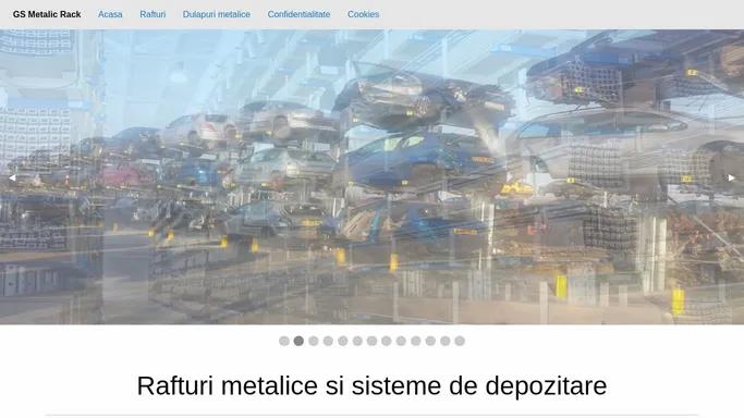 Rafturi metalice si sisteme de depozitare, dulapuri metalice