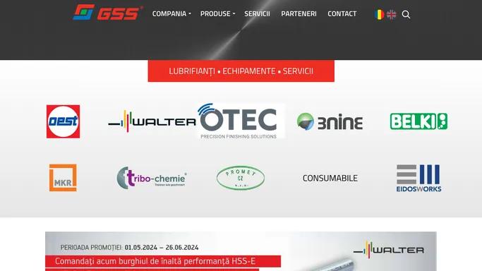 GSS Group | Lubrifianti, Echipamente, Servicii