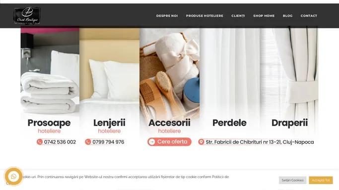 Prosoape Hoteliere | Lenjerii Hoteliere | Perdele, Draperii sau Accesorii Hoteliere - Guest Boutique