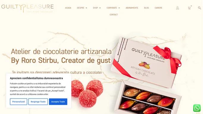 Acasa | Despre | Shop | Corporate | Blog | Cariere | Contact | Guilty Pleasure Guilty Pleasure