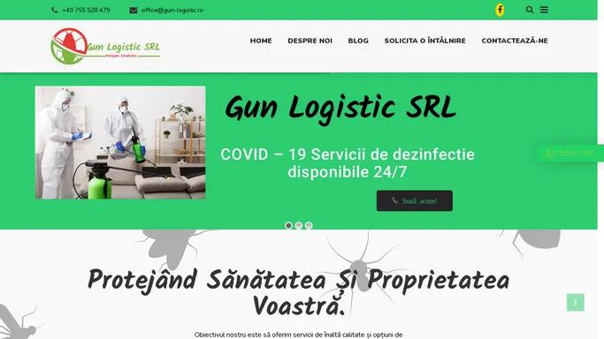 Gun-Logistic – Servicii de deratizare, dezinsectie si dezinfectie in Sibiu