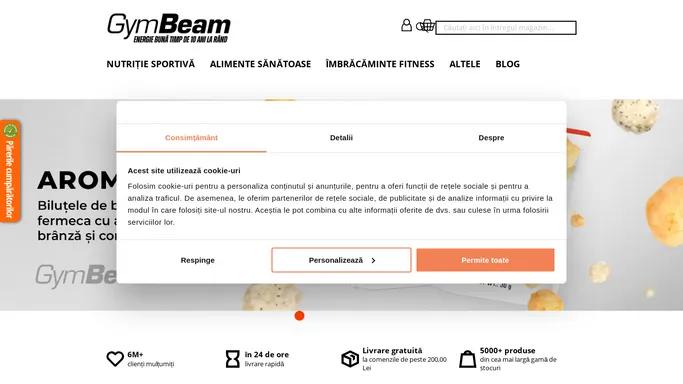 GymBeam - magazin online cu suplimente nutritive pentru sportivi